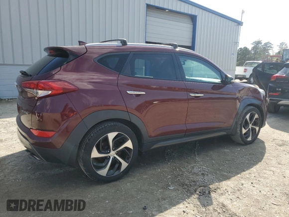 2016 Hyundai Tucson Limited z VIN KM8J33A24GU024457, wystawiony jako Copart lot #52284885 z przebiegiem 131 402 mil mil oraz Tytuł czysty. Historia ofert i sprzedaży dostępna na DreamBid. Obrazek 3.