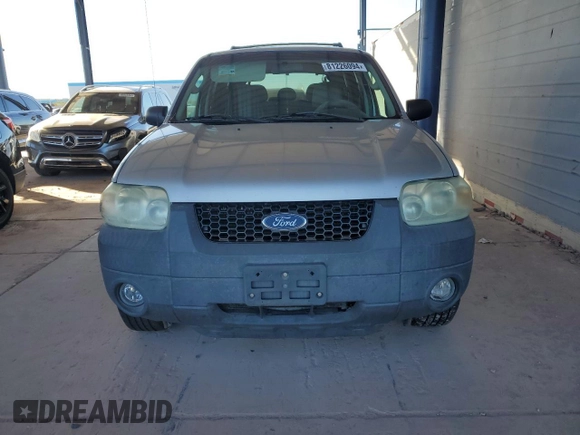 2006 Ford Escape XLT with VIN 1FMCU03116KA11863, listed as a Copart auction lot 81226094 with 186,044 mi miles and Clean Title. Bid and sale history available at DreamBid. Image 5.
