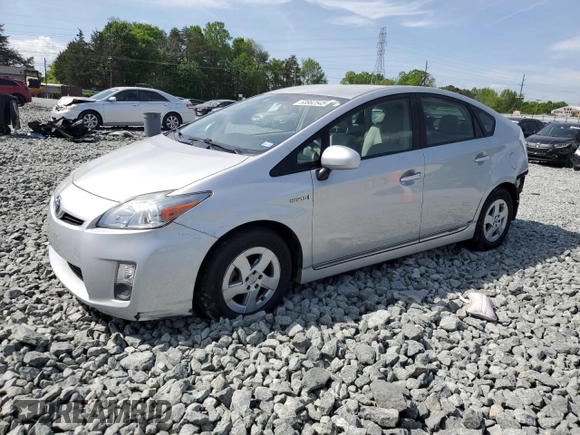 2011 Toyota Prius I with VIN JTDKN3DU1B0303199, listed as a Copart auction lot 53862545 with 172,914 mi miles and Salvage Title. Bid and sale history available at DreamBid. Image 1.