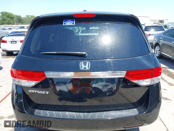 2016 Honda Odyssey EX-L with VIN 5FNRL5H61GB089853, listed as a IAAI auction lot 42019081 with 81,317 mi miles and . Bid and sale history available at DreamBid. Image 17.