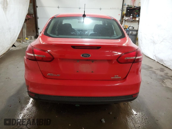 2015 Ford Focus SE with VIN 1FADP3F20FL205273, listed as a Copart auction lot 58627814 with 198,266 mi miles and Salvage title. Bid and sale history available at DreamBid. Image 6.