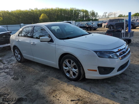 2012 Ford Fusion SE with VIN 3FAHP0HA6CR307081, listed as a Copart auction lot 52190015 with 133,860 mi miles and Salvage Title. Bid and sale history available at carsss.com. Image 4.