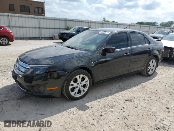 2012 Ford Fusion SE with VIN 3FAHP0HG4CR291192, listed as a Copart auction lot 56352615 with 201,551 mi miles and Salvage title. Bid and sale history available at DreamBid. Image 1.