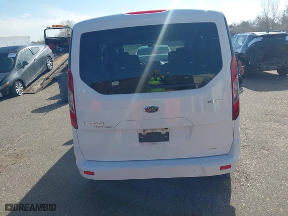 2014 Ford Transit Connect Wagon XLT with VIN NM0GE9F74E1133531, listed as a IAAI auction lot 41744477 with 73,653 mi miles. Bid and sale history available at carsss.com. Image 16.
