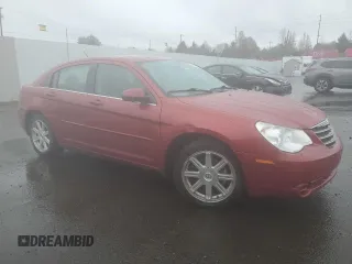 2007 Chrysler Sebring Touring with VIN 1C3LC56R17N528560, listed as a Copart auction lot 50024615 with 143,276 mi miles and Salvage Title. Bid and sale history available at DreamBid. Image 4.