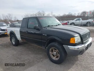 2003 Ford Ranger XL Fleet with VIN 1FTZR45E63PB49520, listed as a IAAI auction lot 41844597 with 123,692 mi miles and . Bid and sale history available at carsss.com. Image 1.
