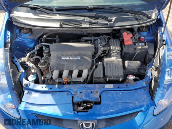 2008 Honda Fit Sport with VIN JHMGD38688S045943, listed as a Copart auction lot 49443655 with 81,764 mi miles and Salvage Title. Bid and sale history available at carsss.com. Image 12.