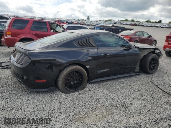 2015 Ford Mustang GT with VIN 1FA6P8CF9F5430356, listed as a Copart auction lot 55227095 with 58,986 mi miles and Salvage title. Bid and sale history available at DreamBid. Image 3.