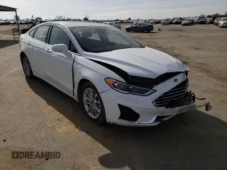 2019 Ford Fusion Hybrid SEL with VIN 3FA6P0MU1KR181007, listed as a Copart auction lot 40117743 with 0 mi miles. Bid and sale history available at carsss.com. Image 10.