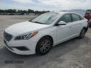 2016 Hyundai Sonata SE with VIN 5NPE24AF5GH312144, listed as a Copart auction lot 56131274 with 133,159 mi miles and Non Repairable. Bid and sale history available at carsss.com. Image 1.