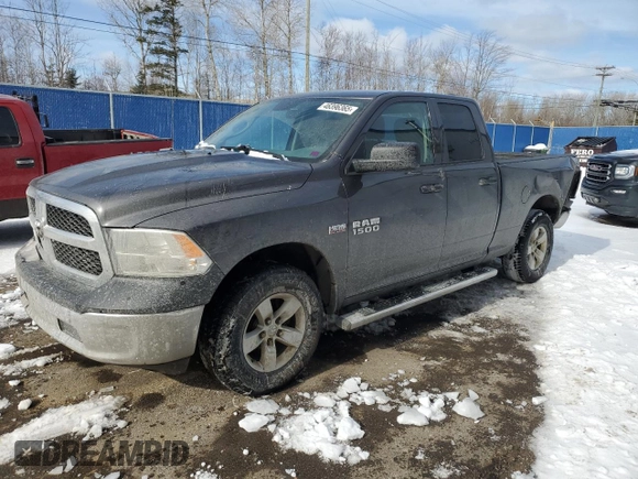 2018 Ram 1500 Express with VIN 1C6RR7FT0JS171786, listed as a Copart auction lot 46396365 with 213,816 mi miles and Salvage Title. Bid and sale history available at carsss.com. Image 1.