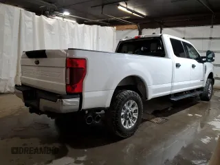 2021 Ford Super Duty F-250 SRW XL with VIN 1FT7W2BT8MED42689, listed as a Copart auction lot 50900035 with 150,012 mi miles and Salvage Title. Bid and sale history available at carsss.com. Image 3.