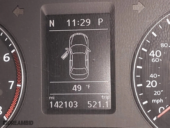 2013 Volkswagen Passat SE w/Sunroof with VIN 1VWBH7A35DC111003, listed as a IAAI auction lot 41991990 with 142,103 mi miles. Bid and sale history available at carsss.com. Image 7.