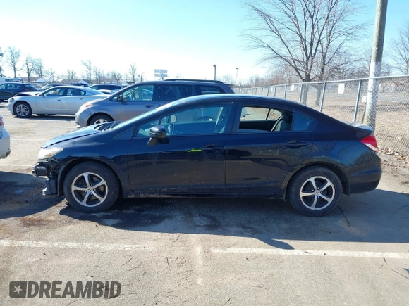 2015 Honda Civic Sedan SE with VIN 19XFB2F73FE238235, listed as a IAAI auction lot 41662447 with 144,077 mi miles. Bid and sale history available at carsss.com. Image 15.