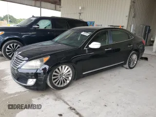 2016 Hyundai Equus Signature with VIN KMHGH4JH0GU104005, listed as a Copart auction lot 78928464 with 109,333 mi miles and Salvage Title. Bid and sale history available at DreamBid. Image 1.