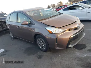 2017 Toyota Prius Two with VIN JTDZN3EU6HJ072347, listed as a IAAI auction lot 42165946 with 40,474 mi miles and . Bid and sale history available at DreamBid. Image 1.