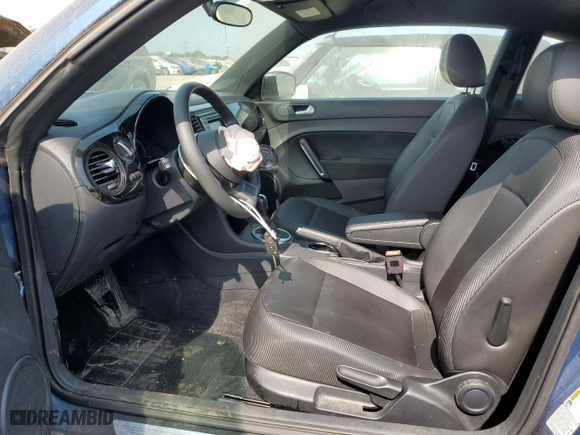 2017 Volkswagen Beetle 1.8T Fleet with VIN 3VWF17ATXHM613449, listed as a Copart auction lot 72195334 with 123,911 mi miles and Salvage Title. Bid and sale history available at carsss.com. Image 7.