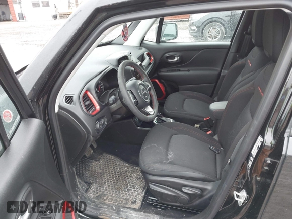 2023 Jeep Renegade Trailhawk with VIN ZACNJDC10PPP73292, listed as a IAAI auction lot 41661916 with 19,192 mi miles and . Bid and sale history available at DreamBid. Image 5.