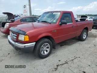 2001 Ford Ranger XL with VIN 1FTYR10D21TA77146, listed as a Copart auction lot 60908893 with 133,765 mi miles and Salvage Title. Bid and sale history available at DreamBid. Image 1.