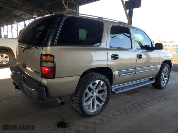 2005 Chevrolet Tahoe Z71 with VIN 1GNEC13TX5R129592, listed as a Copart auction lot 85124534 with 149,670 mi miles and Salvage Title. Bid and sale history available at carsss.com. Image 3.