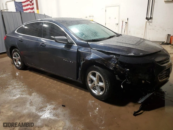 2016 Chevrolet Malibu LS with VIN 1G1ZB5ST6GF183345, listed as a Copart auction lot 72535674 with 95,062 mi miles and Salvage Title. Bid and sale history available at carsss.com. Image 4.