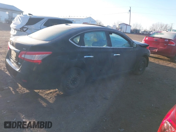 2013 Nissan Sentra S with VIN 3N1AB7AP7DL746878, listed as a IAAI auction lot 41805369 with Not Provided miles and . Bid and sale history available at DreamBid. Image 13.