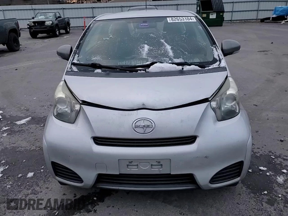 2012 Scion iQ with VIN JTNJJXB03CJ018641, listed as a Copart auction lot 82653104 with 118,617 mi miles and Salvage Title. Bid and sale history available at carsss.com. Image 11.