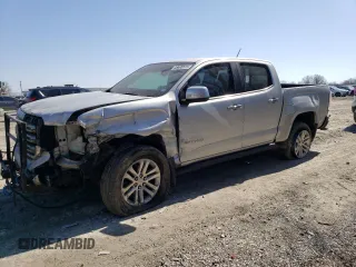 2016 GMC Canyon 4WD SLT with VIN 1GTG6DE31G1165230, listed as a Copart auction lot 48690515 with 201,161 mi miles and Salvage Title. Bid and sale history available at carsss.com. Image 1.