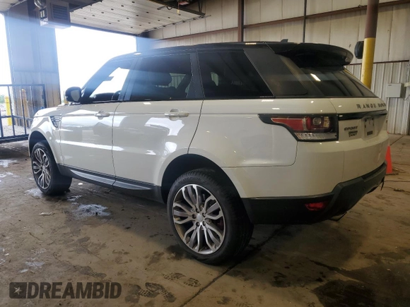 2016 Land Rover Range Rover Sport Dynamic with VIN SALWR2EF4GA596882, listed as a Copart auction lot 60274935 with 121,323 mi miles and Salvage title. Bid and sale history available at DreamBid. Image 2.