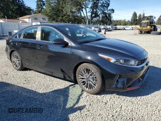 2024 Kia Forte GT-Line with VIN 3KPF54AD3RE756219, listed as a Copart auction lot 74501904 with 0 mi miles and Salvage Title. Bid and sale history available at carsss.com. Image 4.