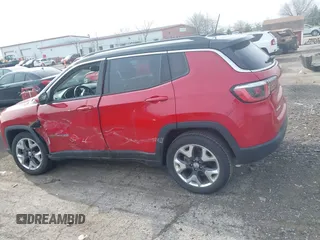 2019 Jeep Compass Limited z VIN 3C4NJDCB8KT638591, wystawiony jako IAAI lot #42022564 z przebiegiem 46 802 mil mil oraz . Historia ofert i sprzedaży dostępna na DreamBid. Obrazek 14.