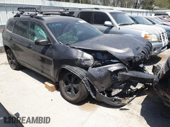 2018 Jeep Cherokee Latitude with VIN 1C4PJLCB9JD595676, listed as a Copart auction lot 54089255 with 103,033 mi miles and Salvage title. Bid and sale history available at DreamBid. Image 4.