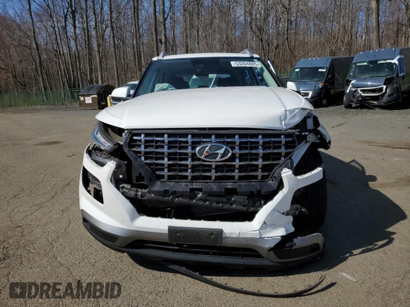 2023 Hyundai Venue SEL with VIN KMHRC8A30PU233378, listed as a Copart auction lot 53204885 with 16,570 mi miles and Salvage title. Bid and sale history available at DreamBid. Image 5.