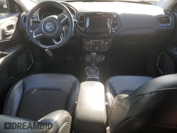 2019 Jeep Compass Altitude with VIN 3C4NJCBBXKT676691, listed as a Copart auction lot 48334295 with 62,156 mi miles and Salvage Title. Bid and sale history available at carsss.com. Image 8.