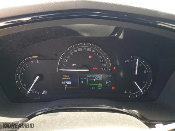 2019 Cadillac XT5 FWD with VIN 1GYKNARS0KZ121284, listed as a Copart auction lot 49339815 with 56,759 mi miles and Salvage Title. Bid and sale history available at carsss.com. Image 9.