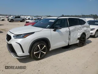 2022 Toyota Highlander XSE z VIN 5TDLZRAHXNS092248, wystawiony jako Copart lot #56219205 z przebiegiem 58 124 mil mil oraz Szkoda całkowita • Salvage title. Historia ofert i sprzedaży dostępna na DreamBid. Obrazek 1.