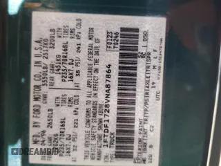 1997 Ford F-150 z VIN 1FTDF1728VNA87864, wystawiony jako Copart lot #74465184 z przebiegiem 205 501 mil mil oraz Szkoda całkowita • Salvage title. Historia ofert i sprzedaży dostępna na DreamBid. Obrazek 12.