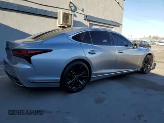2023 Lexus LS with VIN JTHF51FF6P5018026, listed as a Copart auction lot 42628935 with 1,102 mi miles and Non Repairable. Bid and sale history available at carsss.com. Image 3.