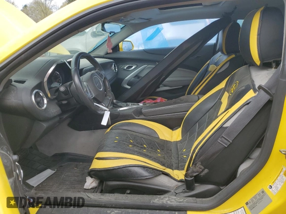 2018 Chevrolet Camaro 1LT with VIN 1G1FB1RS0J0161733, listed as a Copart auction lot 47868025 with 54,924 mi miles and Salvage Title. Bid and sale history available at DreamBid. Image 7.