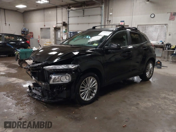 2021 Hyundai Kona SEL Plus with VIN KM8K6CAA8MU739661, listed as a IAAI auction lot 41464154 with 36,287 mi miles. Bid and sale history available at carsss.com. Image 18.