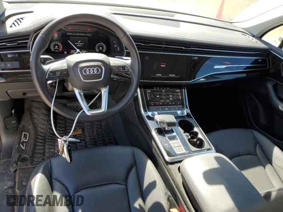 2023 Audi Q7 Premium с VIN WA1AXBF71PD016530, выставлен на аукционе Copart как лот 44337185 с пробегом 28 941 миль миль и Списание • Salvage title. История ставок и продаж доступна на DreamBid. Изображение 8.