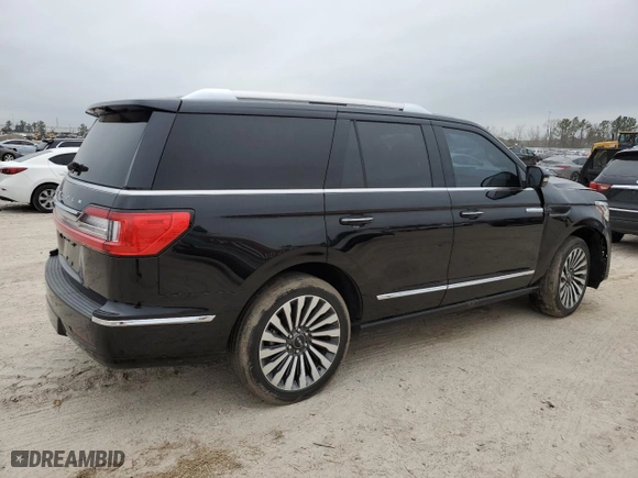 2021 Lincoln Navigator Reserve with VIN 5LMJJ2LT1MEL07634, listed as a Copart auction lot 44789485 with 51,691 mi miles and Salvage Title. Bid and sale history available at carsss.com. Image 3.