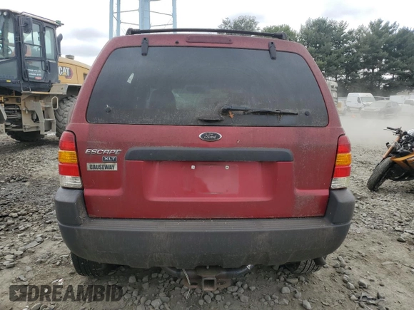 2003 Ford Escape XLT Popular with VIN 1FMYU03193KA62562, listed as a Copart auction lot 71684944 with 74,517 mi miles and Clean Title. Bid and sale history available at carsss.com. Image 6.