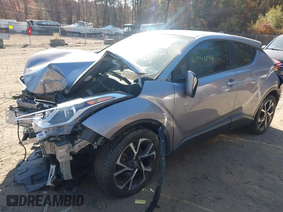 2019 Toyota C-HR XLE with VIN NMTKHMBXXKR069943, listed as a IAAI auction lot 40746144 with 85,713 mi miles and . Bid and sale history available at DreamBid. Image 2.