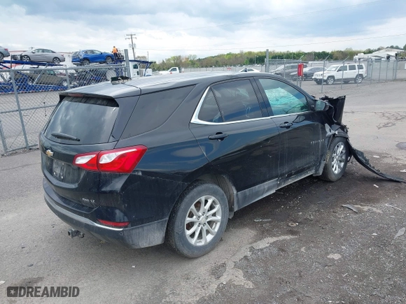 2020 Chevrolet Equinox LT with VIN 2GNAXTEV8L6113123, listed as a IAAI auction lot 42025819 with 77,042 mi miles. Bid and sale history available at carsss.com. Image 4.