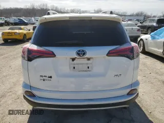 2018 Toyota RAV4 XLE with VIN JTMWFREV0JJ730682, listed as a Copart auction lot 46587675 with 38,526 mi miles and Salvage Title. Bid and sale history available at carsss.com. Image 6.