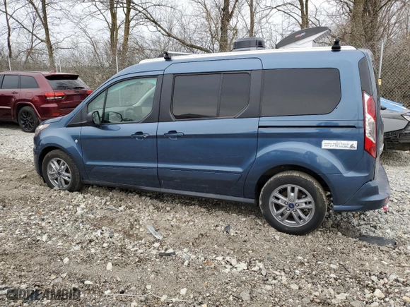 2023 Ford Transit Connect Wagon XLT with VIN NM0GE9F29P1561697, listed as a Copart auction lot 50354255 with 6,341 mi miles and Salvage Title. Bid and sale history available at carsss.com. Image 2.