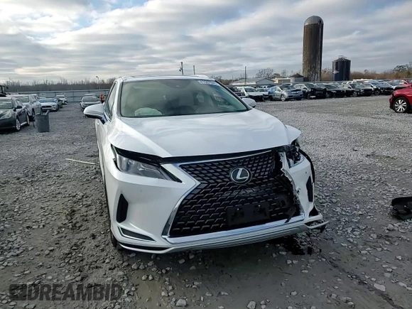 2020 Lexus RX 350L with VIN JTJHZKFA1L2025046, listed as a Copart auction lot 41507595 with 53,007 mi miles and Salvage title. Bid and sale history available at DreamBid. Image 11.