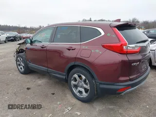 2017 Honda CR-V EX-L with VIN 2HKRW2H82HH655660, listed as a IAAI auction lot 41838317 with 69,322 mi miles. Bid and sale history available at carsss.com. Image 3.