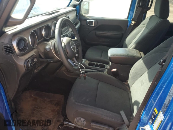 2023 Jeep Wrangler Sport S with VIN 1C4HJXDN3PW503284, listed as a Copart auction lot 51539255 with 31,856 mi miles and Salvage title. Bid and sale history available at DreamBid. Image 7.